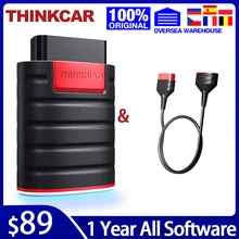 THINKCAR Thinkdiag OBD2 Diagnostic Tool with Cable Full Software 1 Year Update OBD 2 Code Reader Powerful than Launch Easydiag