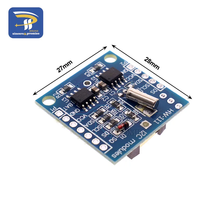 1 шт. крошечные модули RTC I2C 24C32 память DS1307 модуль с часами без аккумулятора|rtc