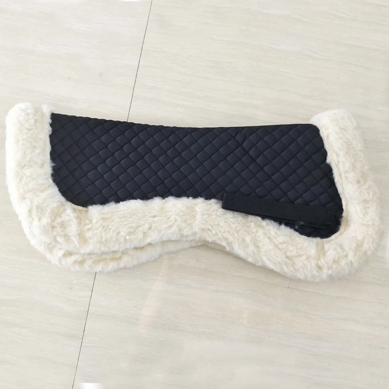 Equestrian Balance Cushion Fleece Shock Absorber Cushion Thickened Sweat Harness Supplies Horse Saddle Pad
