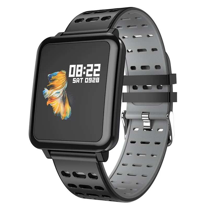 

Q8 Smart Watch Men IP67 Waterproof Wearable Device Pedometer Heart Rate Monitor Color Display Bluetooth Smartwatch Women pk T2