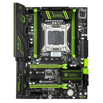 

Huananzhi X79 SSD Slots Computer Motherboard LGA2011 ATX ECC Full Speed Reg Circuit USB3.0 SATA3 4 Channel Professional Stable