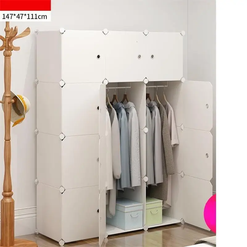 Для спальни Penderie Meuble Range Armario De Almacenamiento Armadio Guardaroba Mueble Closet Guarda Roupa шкаф для одежды - Цвет: MODEL C