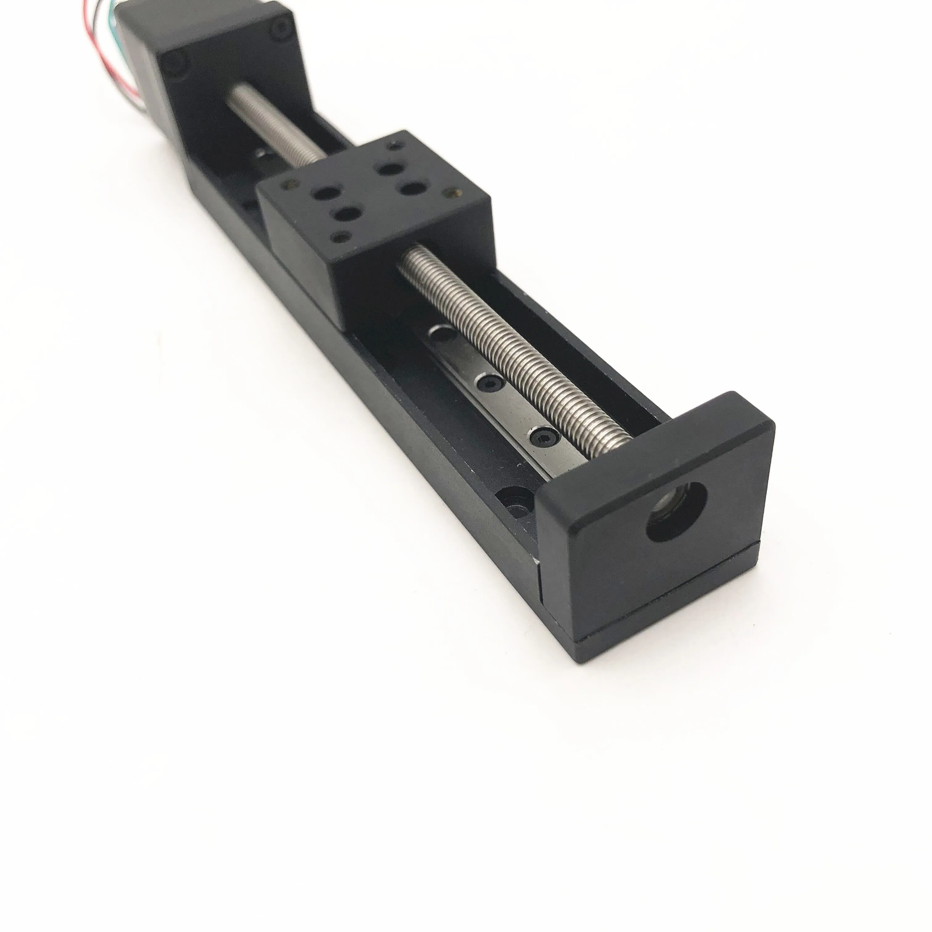 Мини линейная направляющая с ЧПУ небольшой сценический привод T6x2mm свинцовый винт свинцовая система движения стола с Nema 11 шаговый двигатель