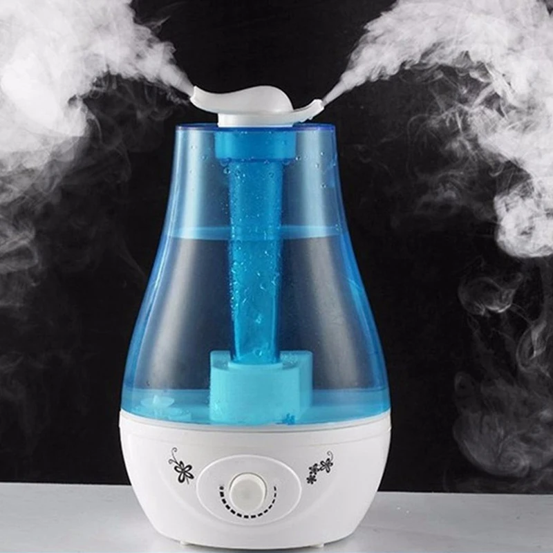  Top Deals 3L Ultrasonic Air Humidifier Mini Aroma Humidifier Air Purifier with LED Lamp Humidifier 