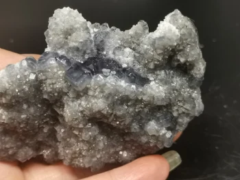 

88.7Natural crystal, blue green fluorite, crystal mineral, crystal specimen