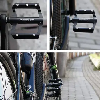 

Bicycle pedal aluminum alloy bearing pedal foot pedal accessories Bicycle pedal aluminum alloy bearing dead fly pedal non-slip