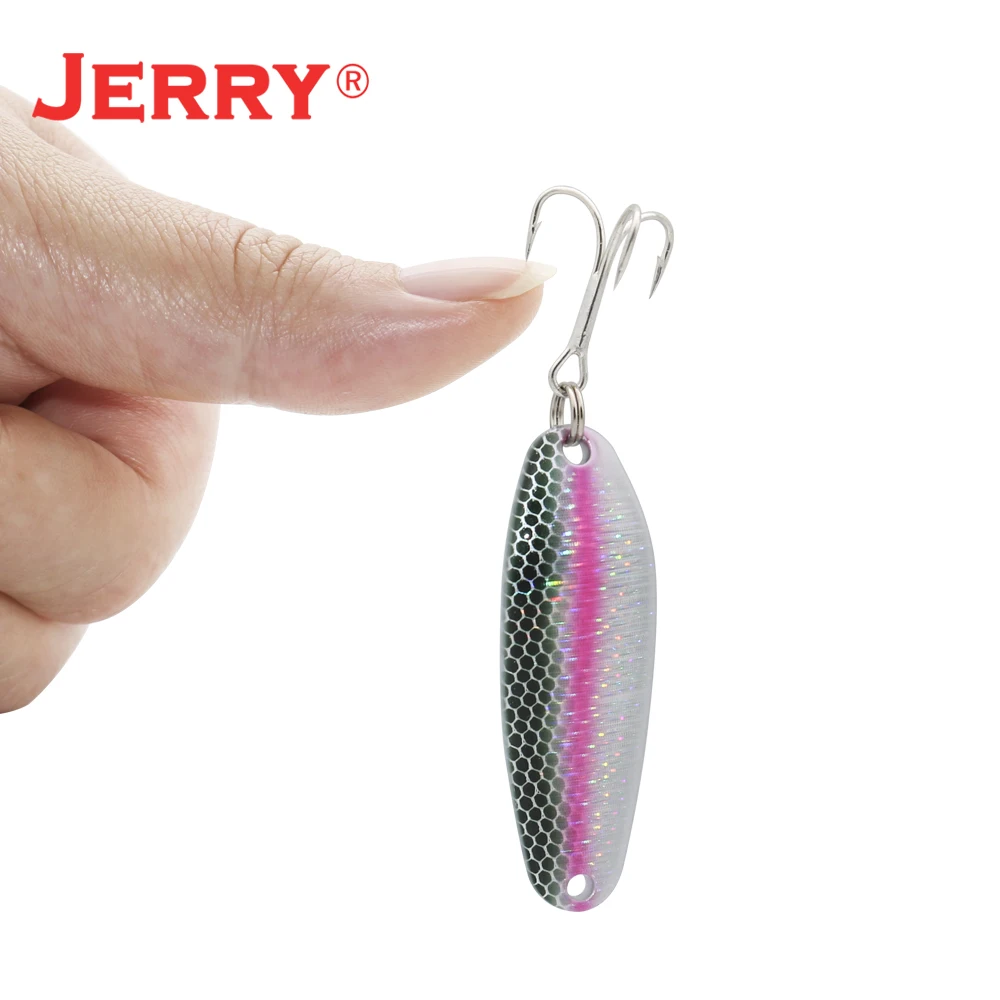 Jerry 1Pc 2.5G 3.5G 4.5G Mini Fishing Spoon Trout Lures Fluttering Spo –  Bargain Bait Box