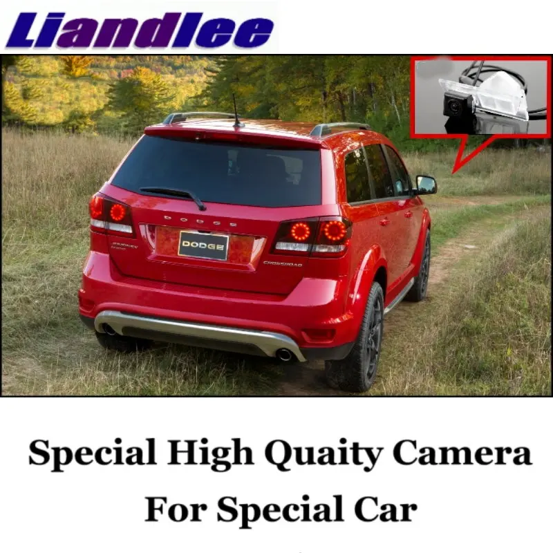 

Liandlee For FIAT Freemont for Dodge Journey 2008~2017 HD CCD Night Vision Reverse Parking Backup Camera Car Rear View Camera