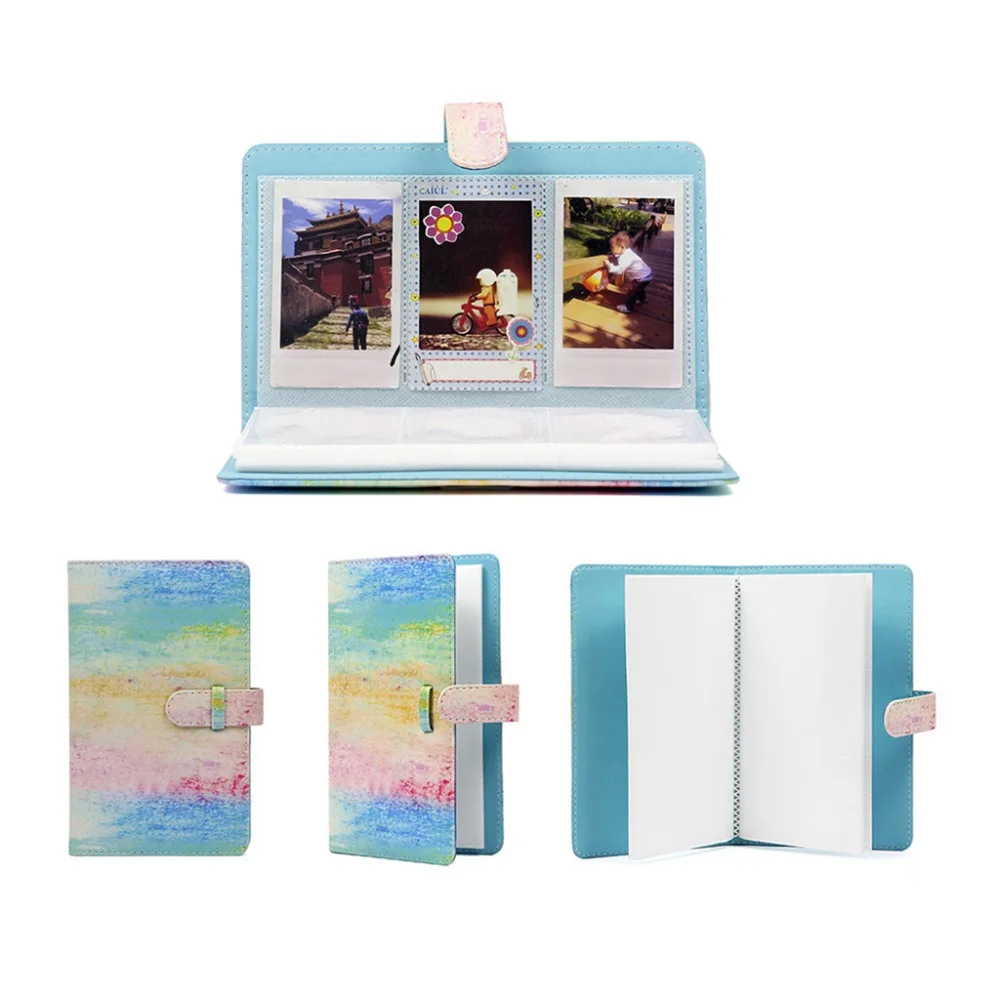 Чехол для фотоальбома Instax Mini 3 дюйма из искусственной кожи Fujifilm 9/8/7s/7C/25/70/90|Фон