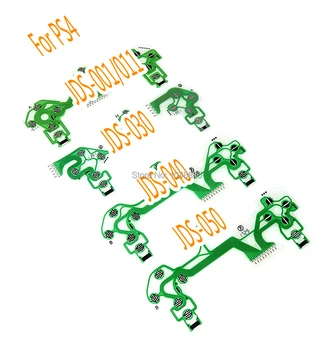 

1pc Replacement Button Ribbon Circuit Board for PS4 Dualshock 4 Pro Slim Green Conductive Film JDS-001 JDS-030 JDS-040 JDS-050