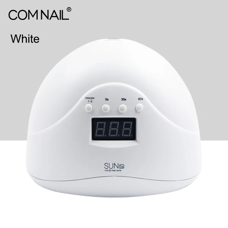 COMNAIL SUN 1S 30 шт. УФ светодиодный 48 Вт Светодиодный УФ-гель для ногтей, быстро отверждаемый светильник, Сушилка для ногтей, машина для дизайна ногтей - Цвет: SUN1S-White