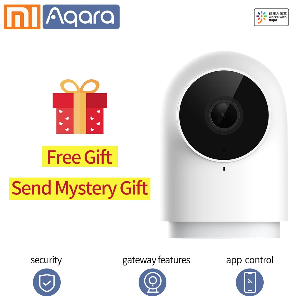 Xiaomi camera Aqara Smart camera G2 1080P 360 угол HD wifi инфракрасная веб-камера ночного видения Видеокамера детский монитор