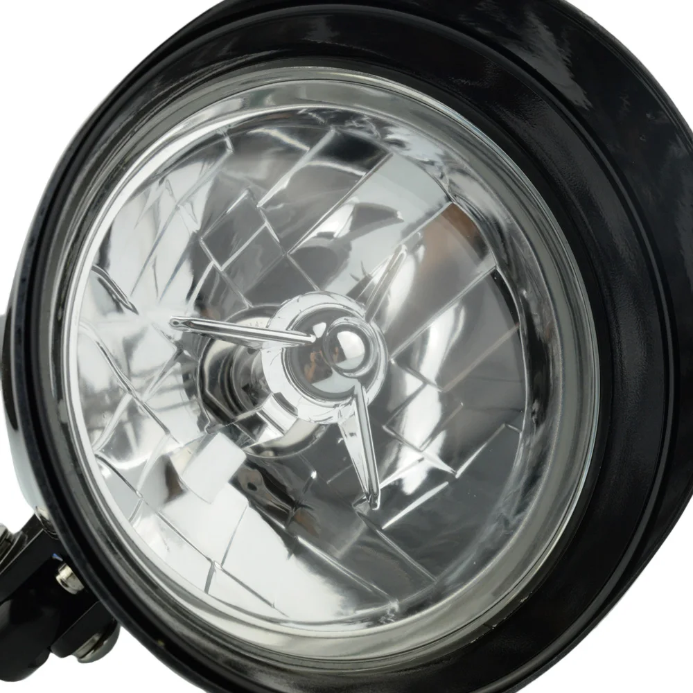 " большая фара мотоцикла пуля три бар для Harley Davidson Sportster XL883 1200 48 72 Dyna широкий Glide Cruisers
