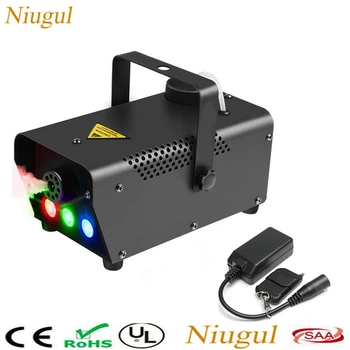 

500W RGB LED Fogger/Wireless Remote Control 500W Smoke Machine With RGB LED Lights/Fog Machine For Disco Home Party/Mist Machine