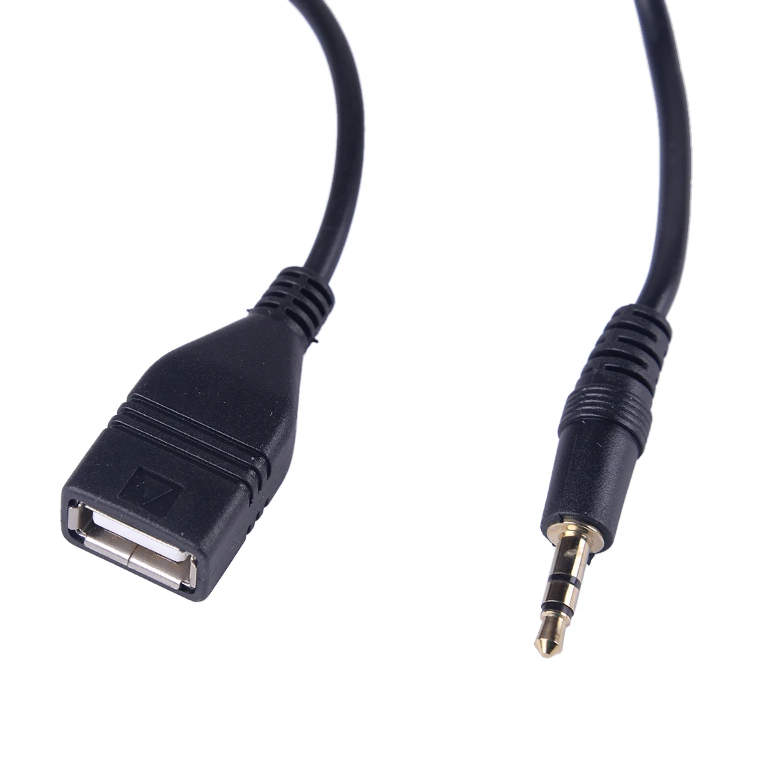 CITALL черный 3,5 мм AUX AMI аудио Музыка Интерфейс USB Зарядное устройство кабель 12V 150 см подходит для VW Audi