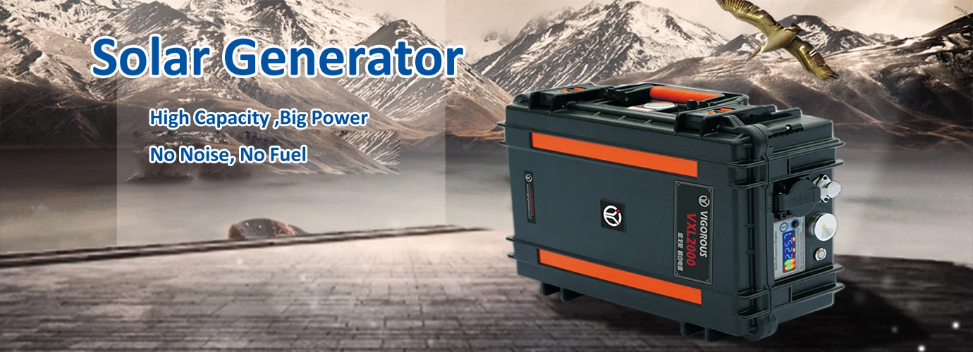 Solar Power Mini Generator 1000Wh Solar Power 220 Volt For RV Camping and Home Charged by Solar Panel/Wall/Car