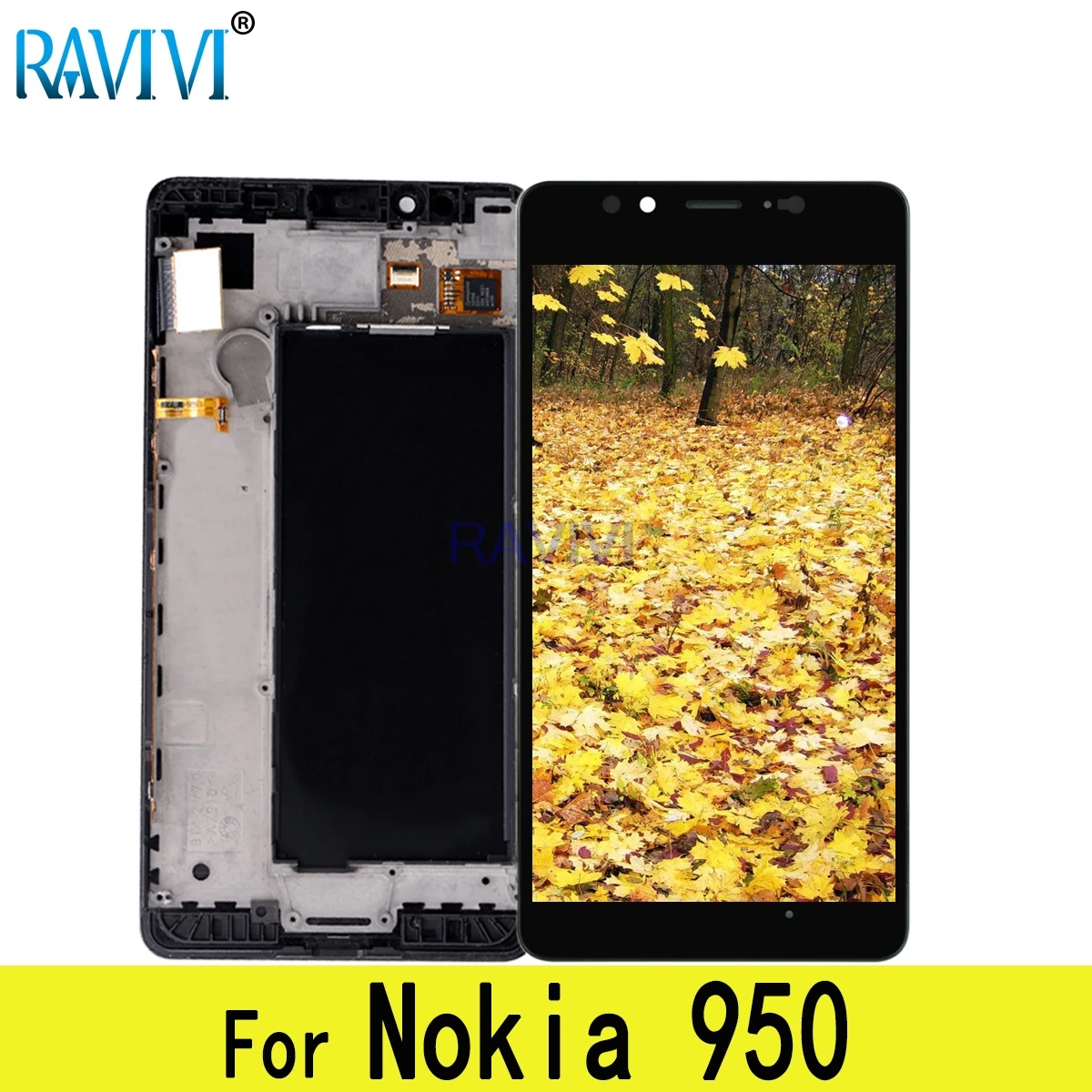 ЖК-дисплей 5 2 дюйма AMOLED 950 для Nokia Lumia RM1104 RM1118 сенсорный экран с дигитайзером в
