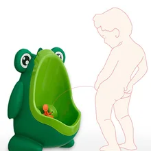 Baby Boy Potty Training Seat Frog Children's Pot Wall-Mounted Urinal for Boys Portable
