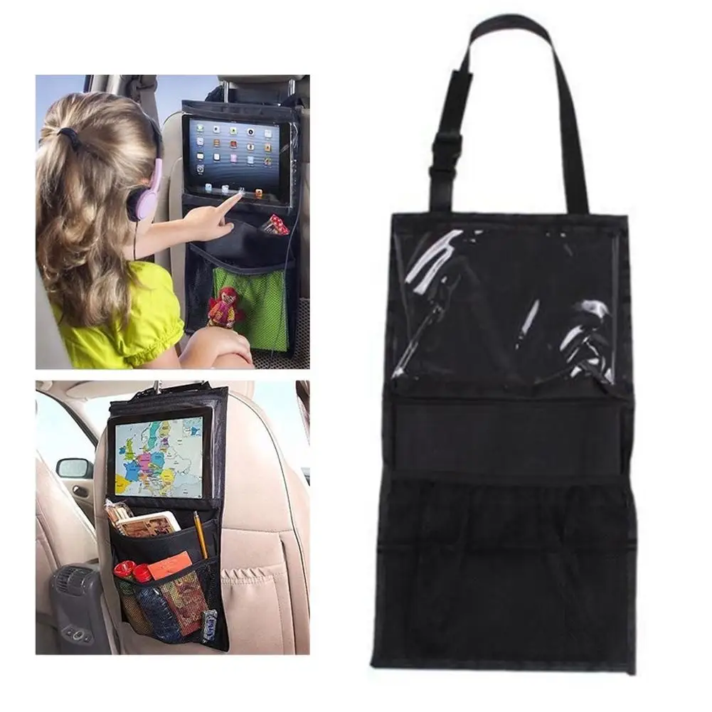 

Auto Back Car Seat Organizer Holder Multi-Pocket Travel Storage Hanging Tablet PCs Mummy Bags Baby Car Seat Ipad Hanging Bag