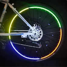 12Pcs Bicycle Mountain Bike Riding Wheel Rim Spoke Clip Reflector Warning W0A2