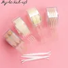 600Pcs/box Big  Eyelid Tape Sticker Double Fold Self Adhesive Eyelid Tape Stickers S/L Makeup Clear Beige Invisible Tool ► Photo 3/6