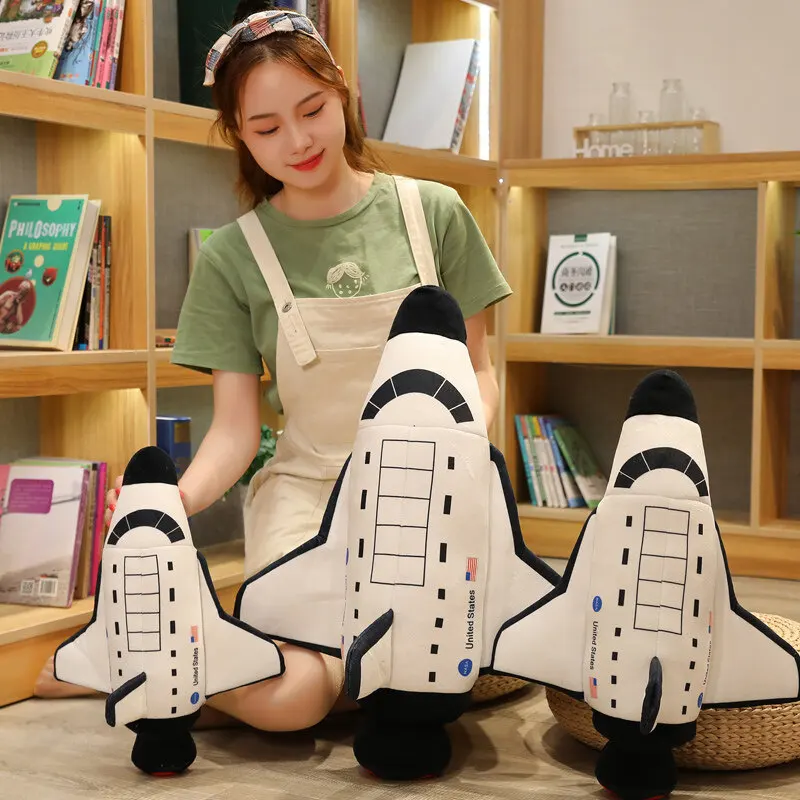 Space Shuttle Spaceship Plush Toy Doll Pillow Gifts for Children plush toys