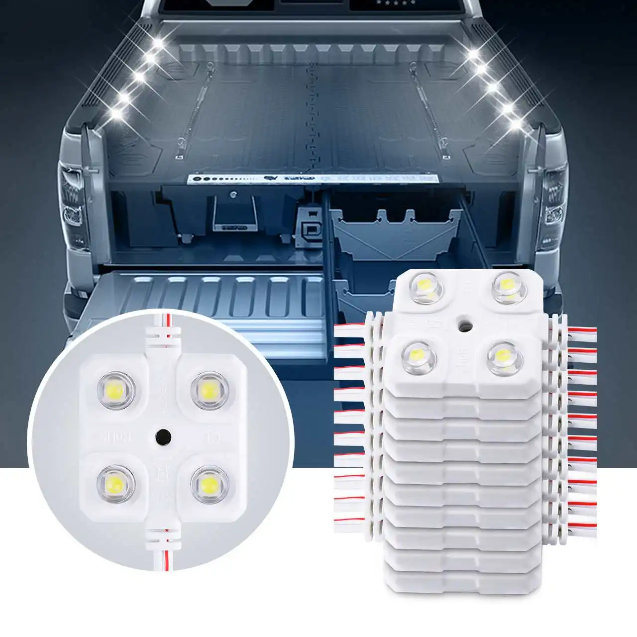 10x4 Led ڵ   ׸  õ   ȭƮ  RV Ʈ ƮϷ Ʈ 12V