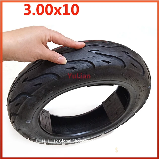 3.00-10 / 14x3.2 fits Electric vehicle Electric Scooters e-Bike 14*3.2  300-10 Explosion-proof 14 inch Vacuum Tubeless Tire - AliExpress