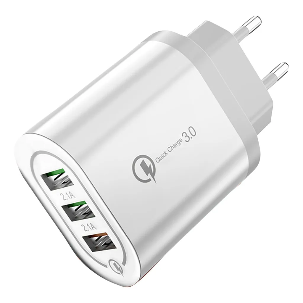 MOSUNX Универсальный 18W зарядное устройство с быстрой зарядкой, USB 3,0 5V 3A для samsung Galaxy S10/S9 вилка европейского и американского Быстрый Телефон Зарядное устройство для Samsug s8 s9 huawei