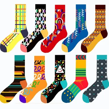 

NEW Harajuku Kawaii Funny Cute Japanese Autumn Women Socks Geometric Fruit Astronaut Cotton Socks Casual Korean Ankle Women Sock
