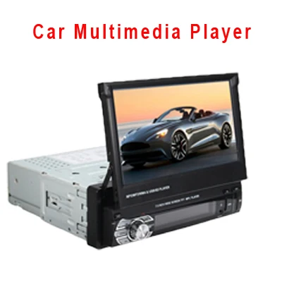 " HD выдвижной сенсорный экран монитор Автомобильный стереорадио Bluetooth 1 DIN MP5 плеер FM Hands-free Дистанционное управление USB SD - Цвет: MP5 Player Radio