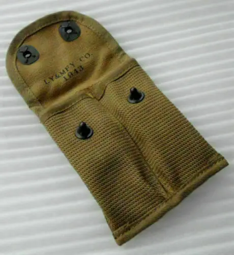 tomwang2012. WW2 WWII Us 1911 Pistol Double Magazine Ammo Pouch Military Reenactments