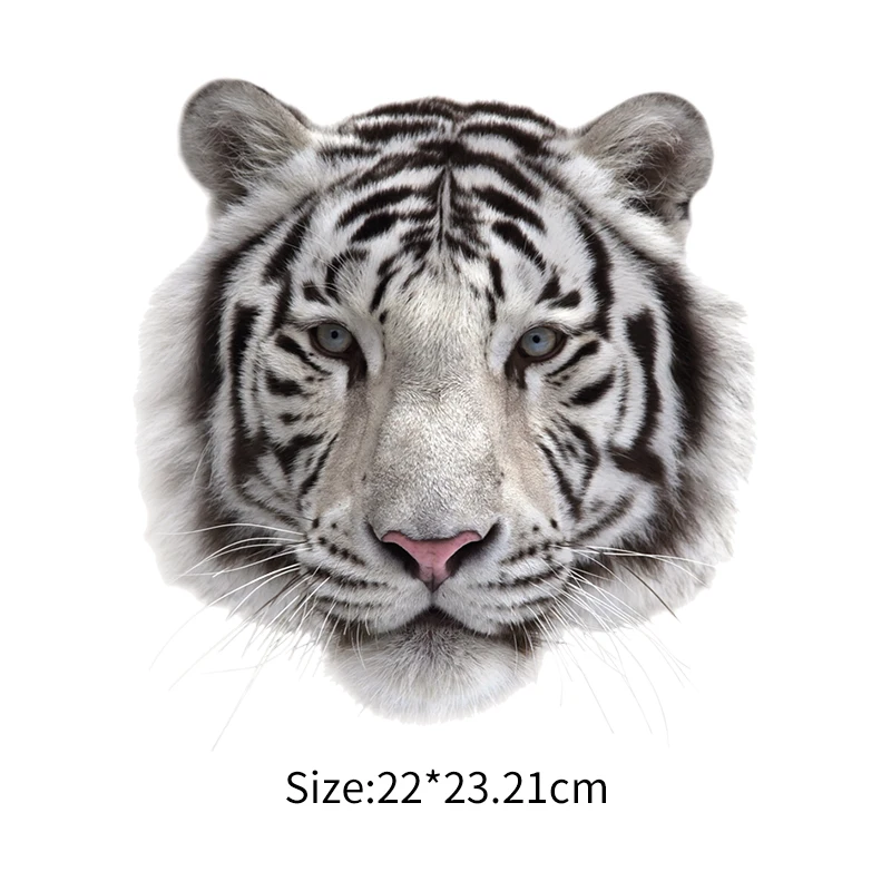 22x23.21cm Наклейки Король Лев, экологически чистые, моющиеся, для рукоделия, легко использовать, наклейки А-уровня, на заказ, нашивки, термопресс, аппликация - Цвет: 22x23.21cm