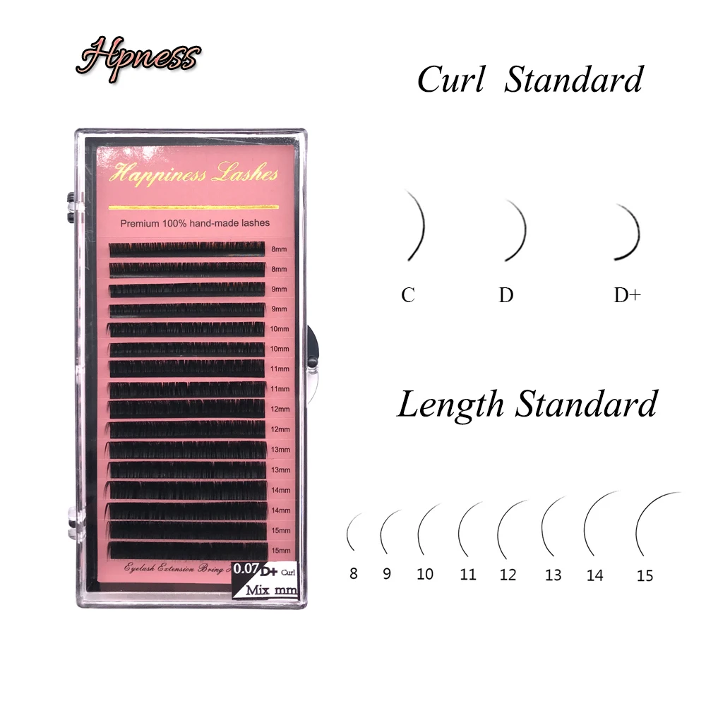 16 рядов искусственные норковые индивидуальные Премиум ресницы для глаз
