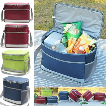 

Large Capacity Insulation Lunch Box Portable Oxford Cloth Lunch Cooler Bag H7JP