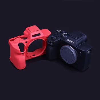 

Silicone Armor Skin Camera Case Body Cover Protector for Sony Alpha A7R4 A7 IV / A7R IV / A7M4 / A7RM4 Digital Camera bag