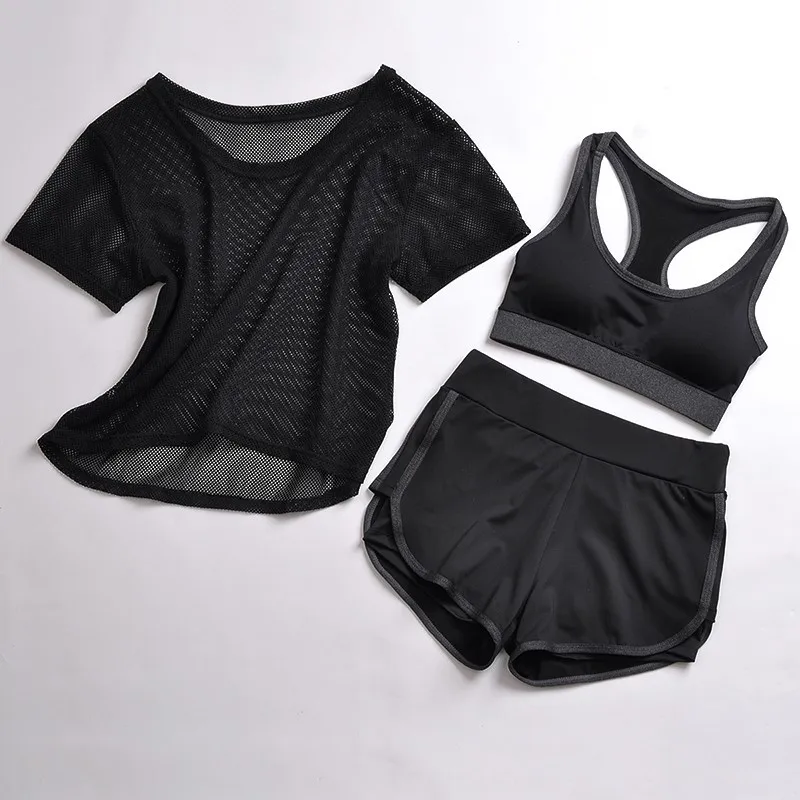

Yu Coffee Yoga Clothes Clothing Morning Run Night Running Sports Fitness-WOMEN'S Suit Exercise Fashion Summer Outdoor Walk