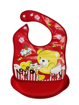 

2020 NEW Baby Eat Bib Waterproof Aprons Bib Infant Saliva Towels For 1-3 Years Baby Eva Material Child Feeding Bag Free Shipping