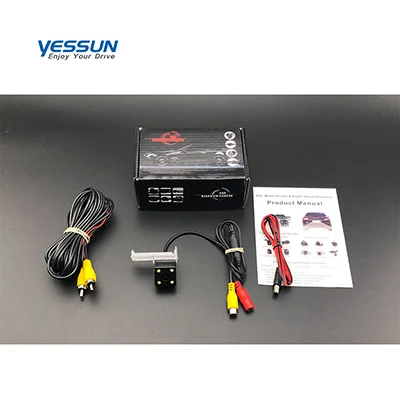 RC8416 fullsets Yessun камера номерного знака для Renault Koleos~ Автомобильная камера заднего вида парковочные системы - Название цвета: RC8416 fullsets