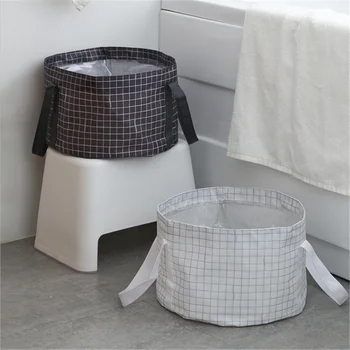 

Portable Outdoor Travel Foldable Folding Camping Washbasin Basin Bucket Bowl Sink Washing Bag Water Bucket Massage Spa Foot