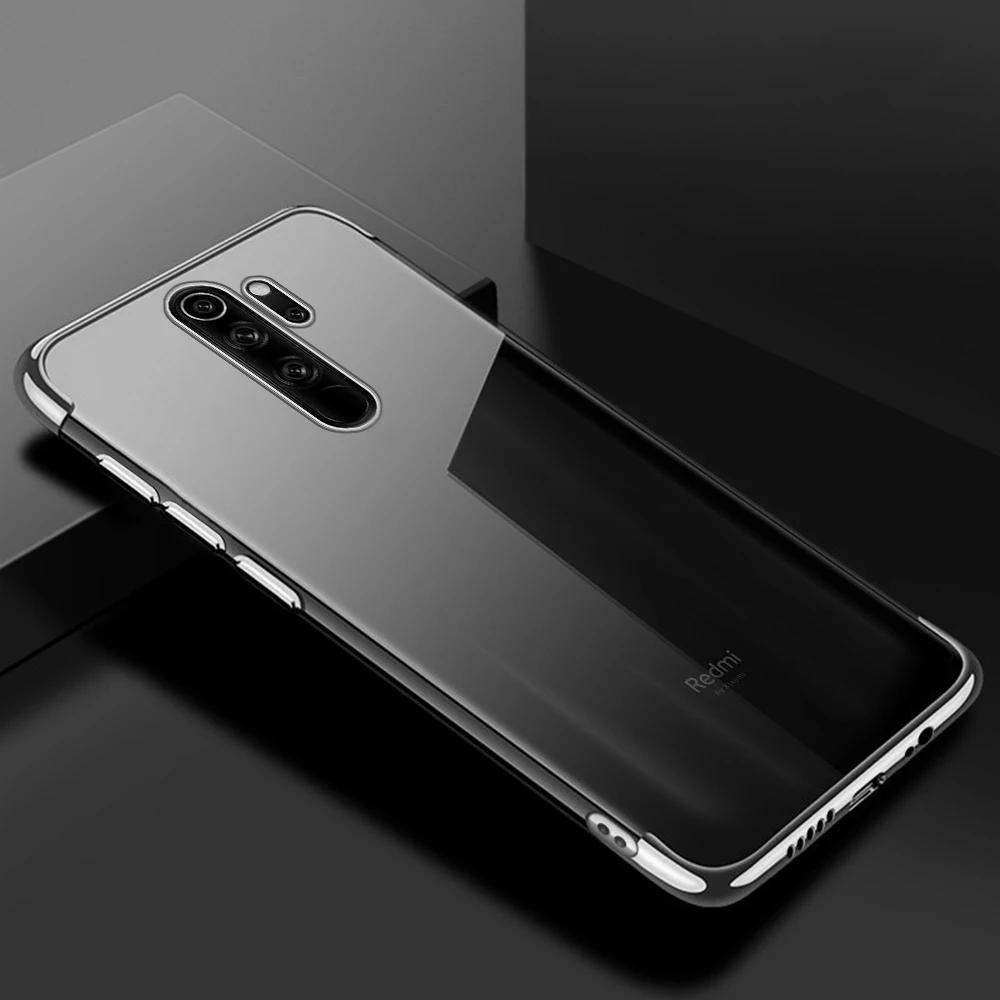 Silver Покрытие чехол для спортивной камеры Xiao mi Red mi Note 8 7 6 Pro 7A 6 6A K20 Pro силиконовый чехол для Xiaomi mi 9 SE 8 A2 A3 Lite mi 9T Pro CC9 CC9E - Цвет: Silver
