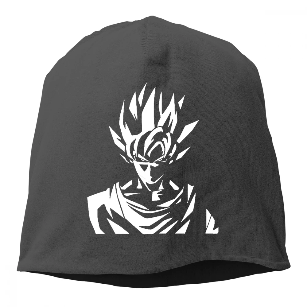 Dragon Ball Z Goku принт вязанная хлопковая шапка Skullies унисекс для мужчин и женщин хеджирующая шапка весна осень уличная хип-поп шапка шапочки