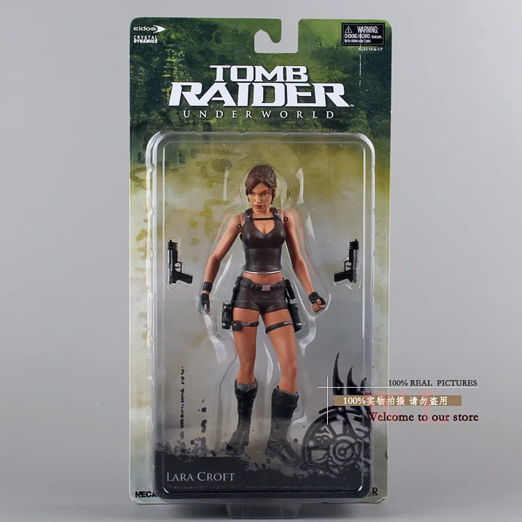 NECA Tomb Raider Underworld Lara Croft ПВХ фигурка 7 &quot18 см|Игровые фигурки и трансформеры| |