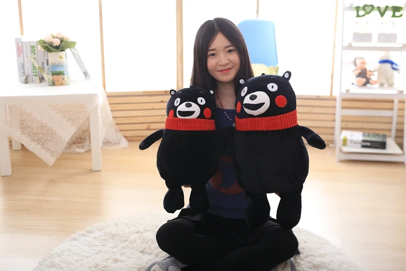 Большой милый японский Кумамото медведь плюшевый медведь животные девочка друзья Кукла Детская игрушка