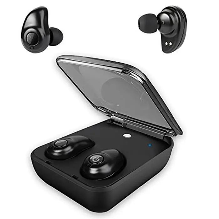Портативные мини TWS беспроводные Bluetooth наушники стерео в ухо спортивные водонепроницаемые беспроводные Bluetooth наушники для телефона Голосовое управление