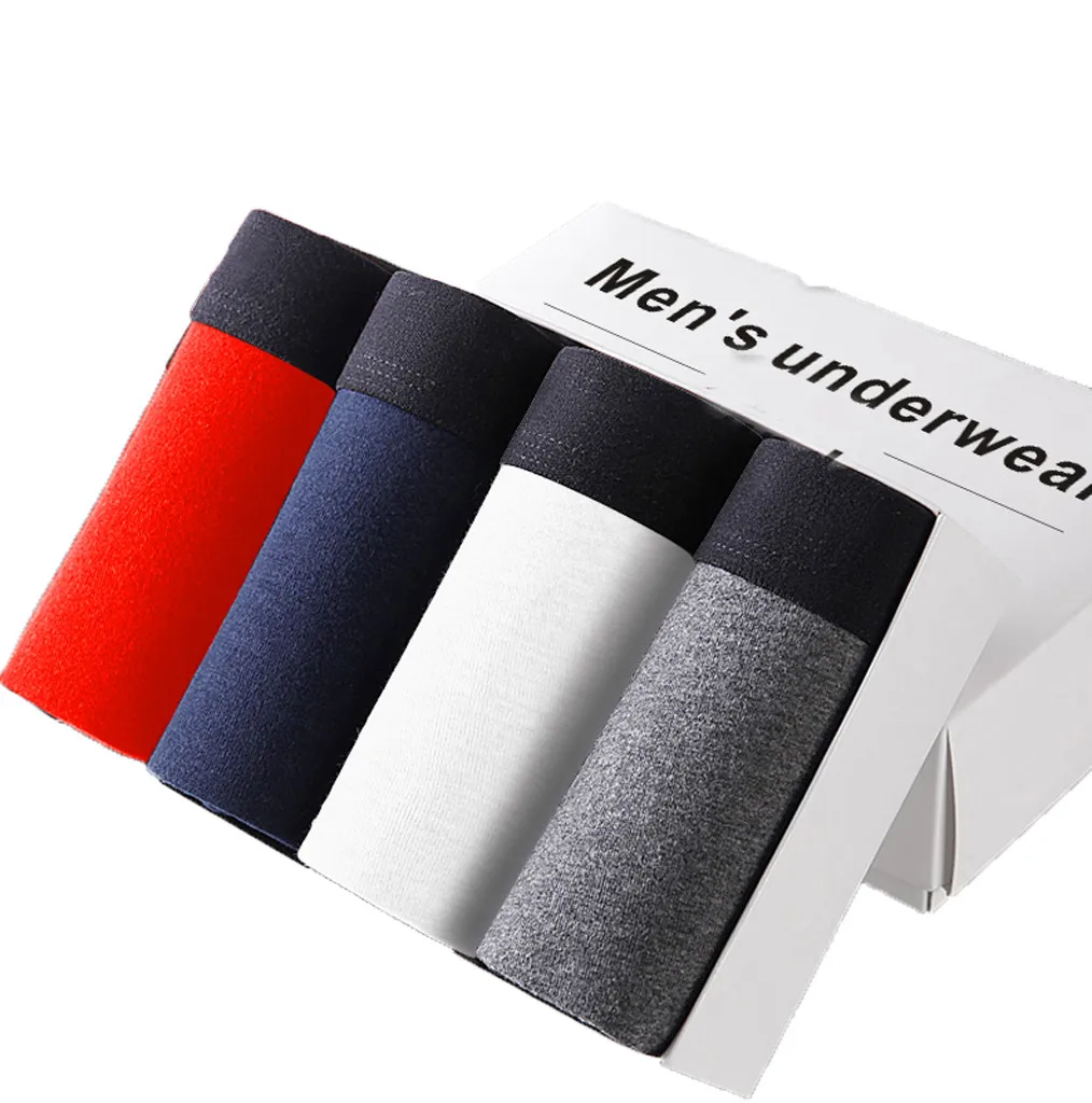 4 шт. мужские трусы шорты с карманом|Боксеры| |