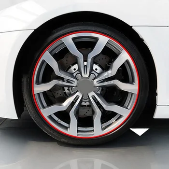 

Accessories Wheel trim ring Universal Rim Sticker Protective Protector