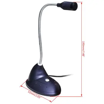 

MC-309 Computer Microphone 3.5mm Condenser Mic for Recording Gaming Chatting