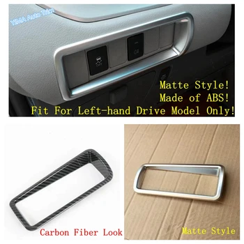 

Lapetus Head Lights Lamp Switch Button Panel Cover Trim For Toyota Sienna XL30 2011 - 2020 Matte / Carbon Fiber Look Interior