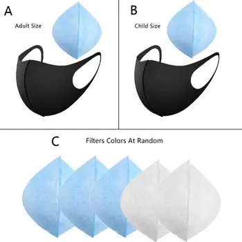 

Dustproof Sponge Mouth Mask Washable Anti Dust Protective Reusable Light Cold Prevention Face Mask for Adult Children